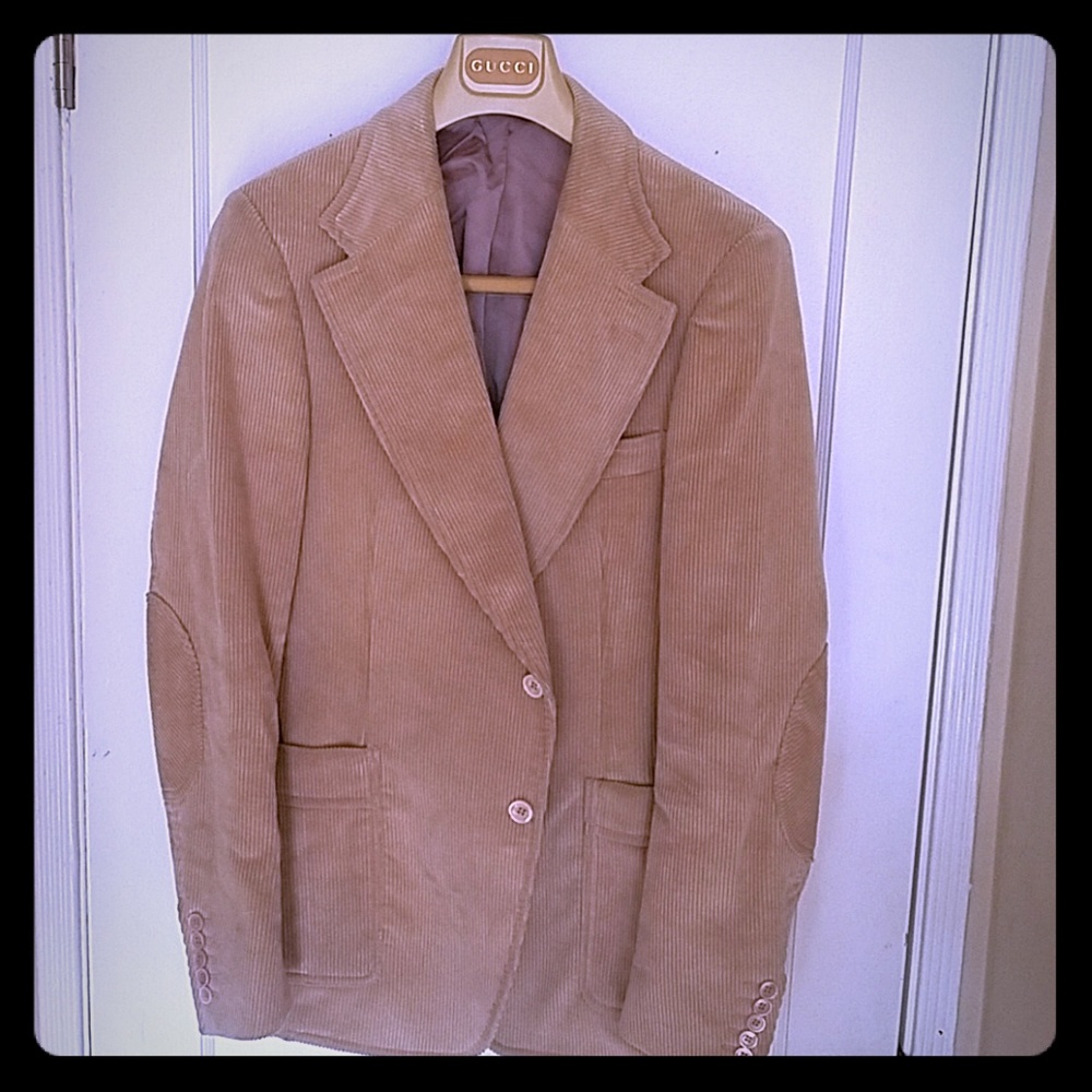 Men's Gucci corduroy sports jacket